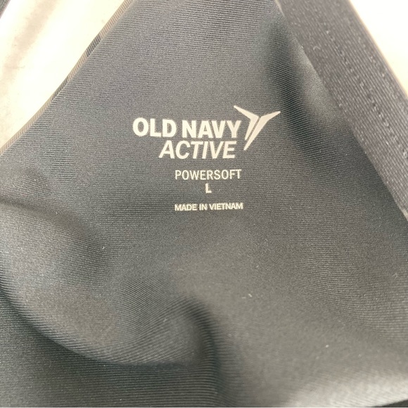 Old Navy Active Long Line Sports Bra Size L Black And Gray Zebra Stripe Print - Picture 6 of 10